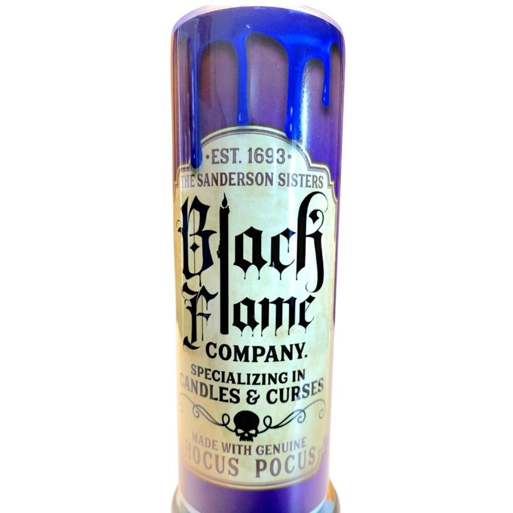 20 Oz HOT/COLD Tumbler Black Flame Candle